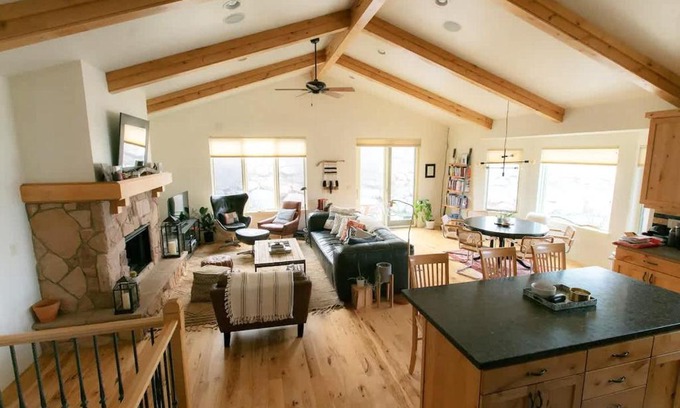 Eden House | Powder Mountain 5 Bedroom Home Woodfired Sauna