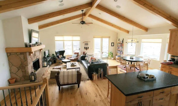 Eden House | Powder Mountain 5 Bedroom Home Woodfired Sauna