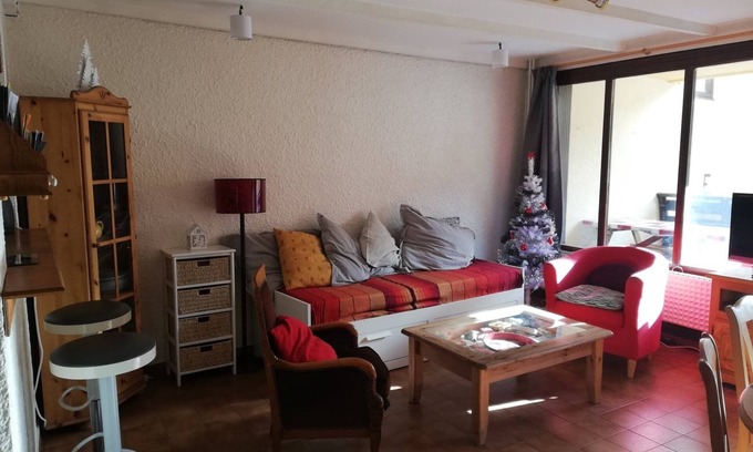 Pra Loup Apartment | PRALOUP 1600 Appart Familial PROMO end of summer Terrace 7 pl Wifi