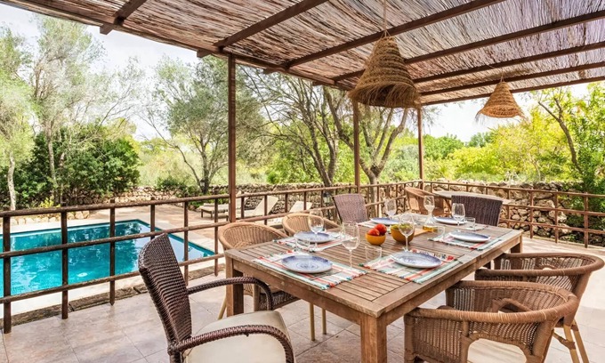 Marratxinet Cottage | Preciosa Casa de Campo con Piscina y Aire Acondicionado Para 8 Personas