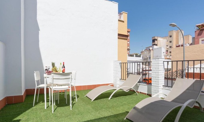 El Molinillo Apartment | Preciosa Casa Terraza Privada 2hab 2baños AC