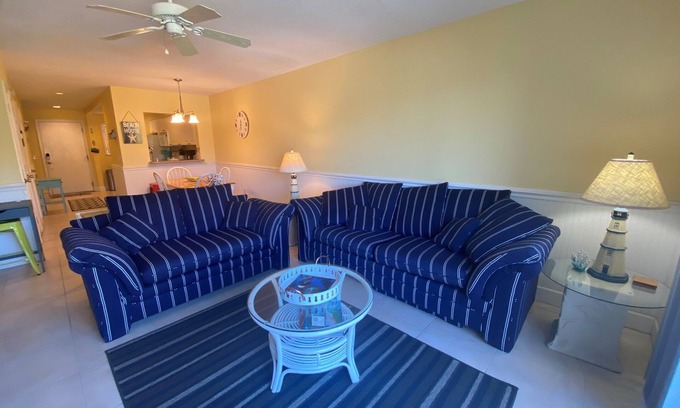 Crescent Beach Condo | Premier 2 Bed 2.5 Bath Ocean View Corner Townhouse