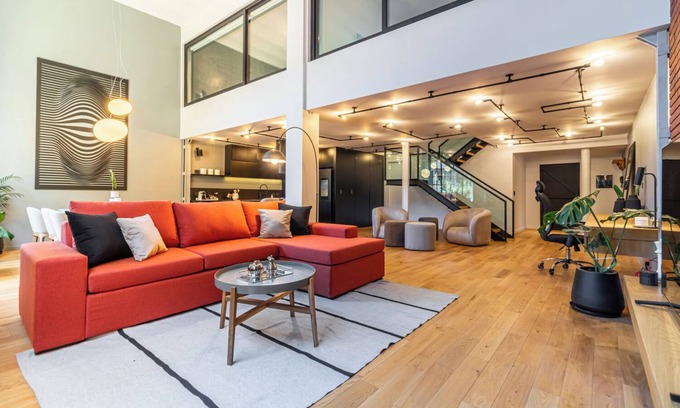 Palermo Apartment | Premium Loft in Historic Building with Private Sauna and Jacuzzi