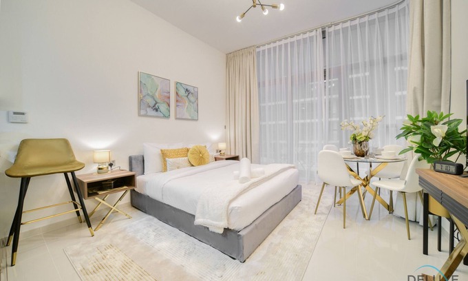 Dubai Apartment | Premium Studio at Orchid DAMAC Hills Dubailand by Deluxe Holiday Homes