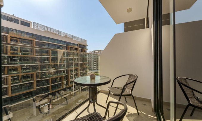 Nad Al Sheba Apartment | Premium Studio in Azizi Riviera