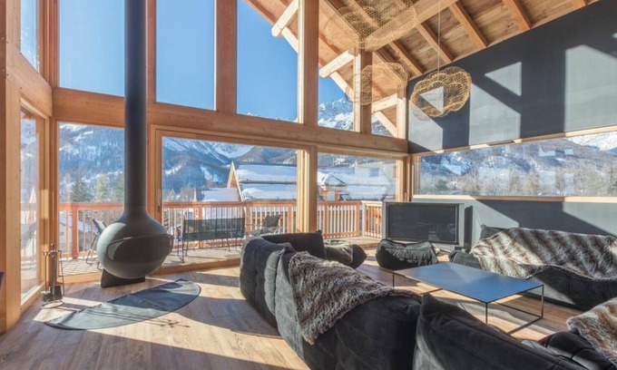 Monetier-les-Bains Ski Chalet | Prestige SPA chalet 14/18 people Serre-chevalier/Le