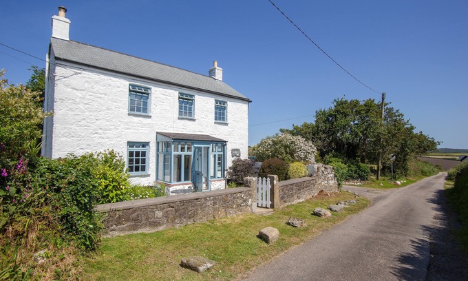 Sancreed Other | Pretty Georgian farmhouse in peaceful village location near the sea.