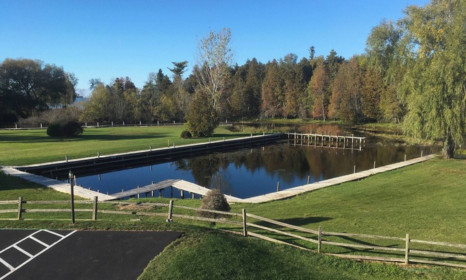 Fish Creek Condo | Private 3 BR 3 Bath condo on the Fish Creek, overlooking private harbor