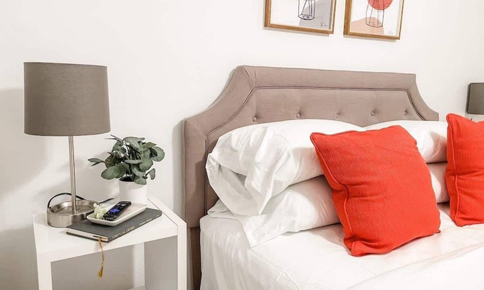 Tallahassee House | Private Bedroom in Beautiful Townhome