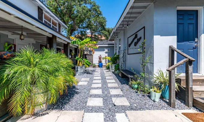 St. Petersburg - Clearwater Apartment | Private Deck Pet Friendly Spacious Courtyard