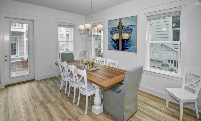Dune Allen Beach House | Private *Heated Pool | Free Golf Cart | New Home | Patio Area | 5 Outdoor Spaces | Game Table