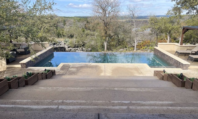 Marble Falls House | Private Hilltop Hideaway w/resort pool & Outdoor Living