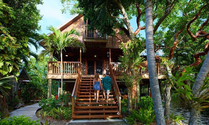 Marathon House | Private Island, FL Keys Entire Island, Home, A/C, Boat, Dock, Beach, Bikes, WiFi