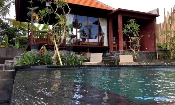 Sayan Villa | Private One BD Wooden House with Large Pool By Hidden Point Villann