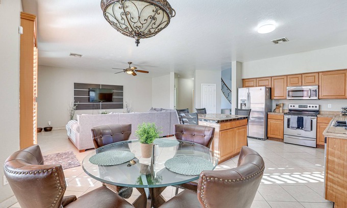 Laveen Village House | Private Pool & Game Room: Spacious Phoenix Retreat