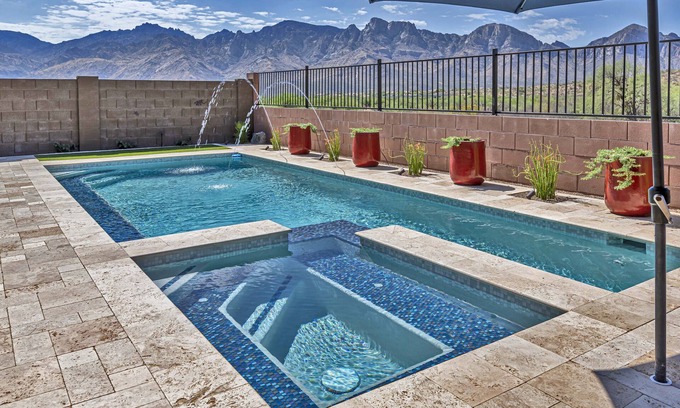 Rancho Vistoso House | Private Pool, Spa and cozy outdoor fireplace await!