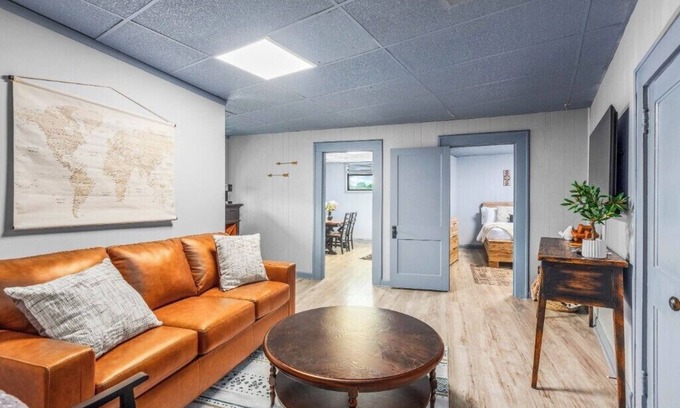 Jonesville Apartment | Private Retreat in Downtown Elkin Near Vineyards!