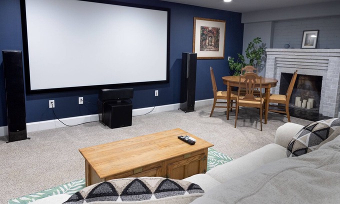 North Chesterfield Apartment | Private Suite : Outdoor and movie lover's dream