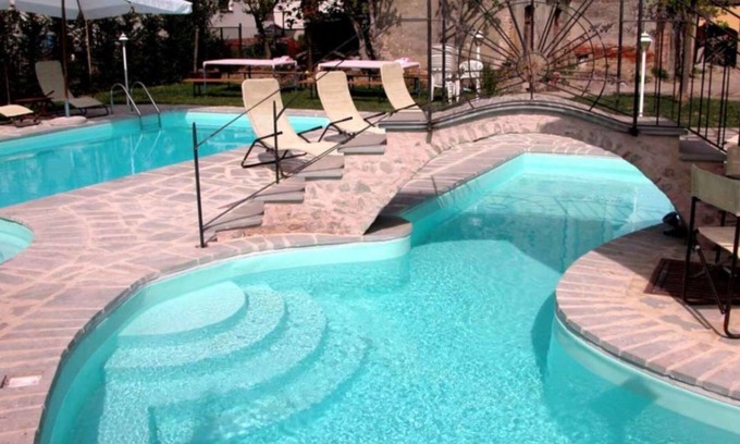Piosina Villa | Private Villa with WIFI, A/C, hot tub, private pool, TV, veranda, pets allowed, panoramic view