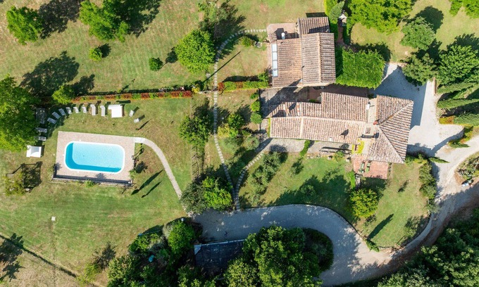 Montaione Villa | Private Villa with private pool, A/C, WIFI, TV, pets allowed, panoramic view, close to San Gimignano