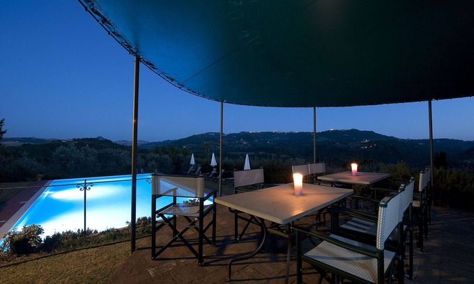 Volterra Villa | Private Villa with WIFI, A/C, private pool, TV, patio, panoramic view, close to San Gimignano