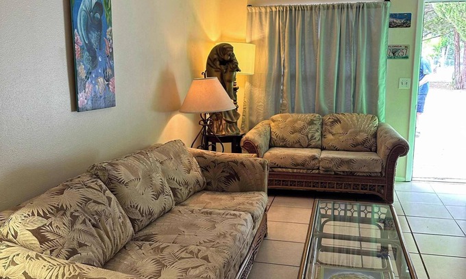 Crystal River Apartment | Professor Rousseau's Manatee Bay