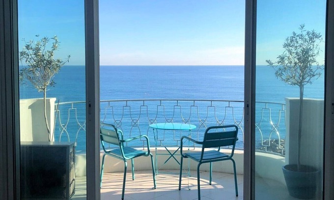 Fabron Apartment | Promenade des Anglais, front Sea & Beach, Outstanding Panorama