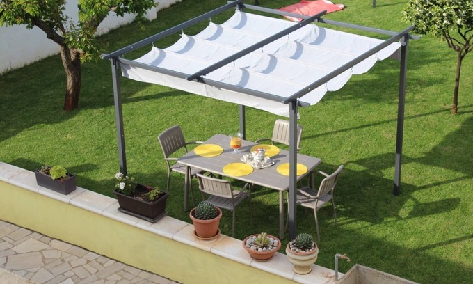 Corsano House | Puce cottage near SM of LEUCA with lawn sunbathing area