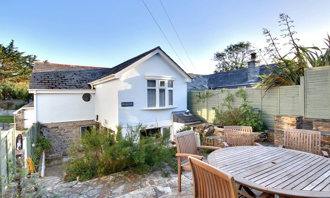 Rock Cottage | Puffins Cottage, Rock is very close to the beach, parking for 3 cars and garden.