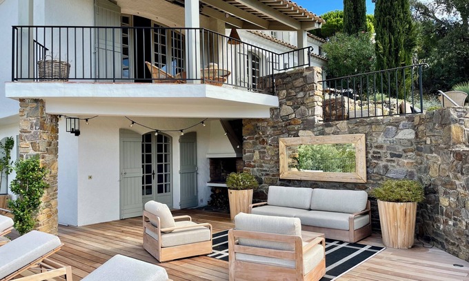 La Croix-Valmer Villa | Pura Vida, 5-bedroom villa with sea view