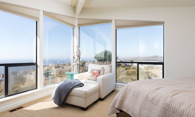 Dillon Beach House | Quiet Hilltop Escape, Panoramic Views From Every Room.