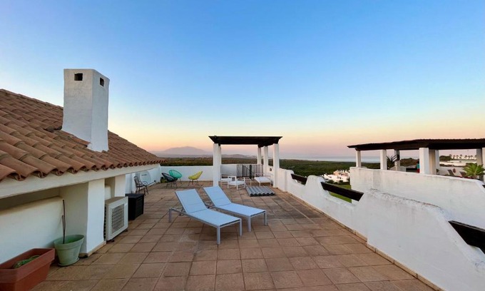San Roque Apartment | Quiet & Spacious Apt @ Golf Course w/Roof Terrace