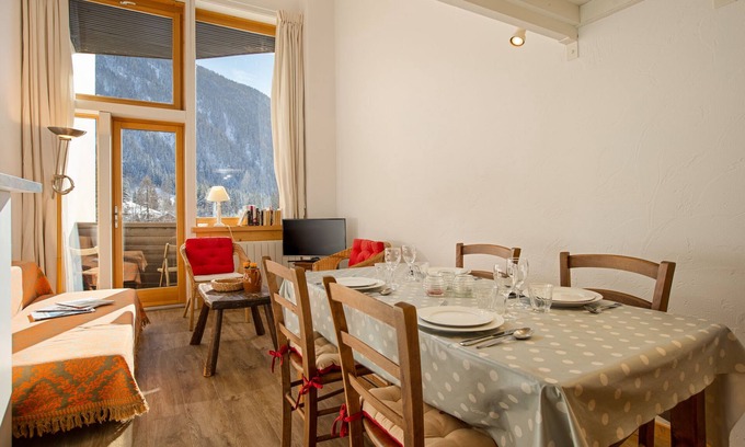 Argentiere Apartment | Résidence Grand Roc - Bruyères 211, Argentière (Chamonix), France