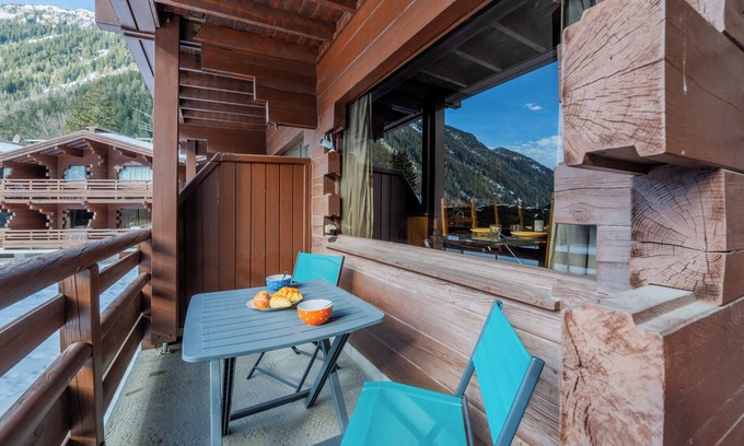 Chamonix-Mont-Blanc Apartment | Résidence Améthystes B02, Argentière (Chamonix), France