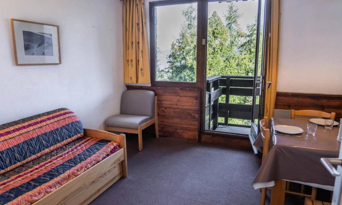 Les Orres Apartment | Résidence Le Belvedere - Studio au coeur des Orres 1650 MAE-6944