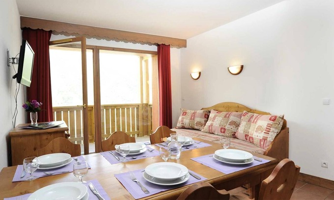 Valmeinier Apartment | Résidence Le Vermont **** - 2 Room Apartment + 6 People Cabin