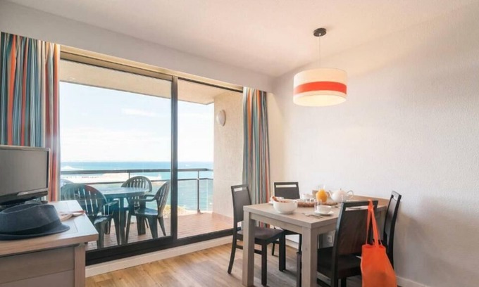 Collioure Apartment | Résidence Pierre & Vacances Les Balcons de Collioure *** - Studio 4 people - 1 sleeping area - Terrace or balcony