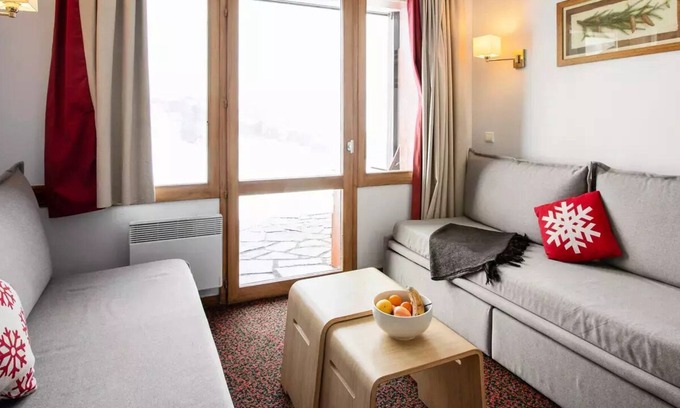 Plagne Soleil Apartment | Résidence Pierre & Vacances Le Mont Soleil *** - Studio 4 people - 1 sleeping area - Mountain view