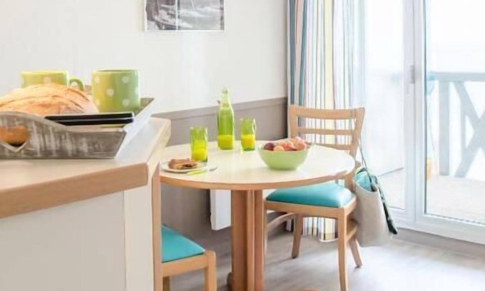 Trouville-sur-Mer Apartment | Résidence Pierre & Vacances Les Tamaris** - Studio for 4 people - 1 sleeping area - Terrace or balcony - Sea view