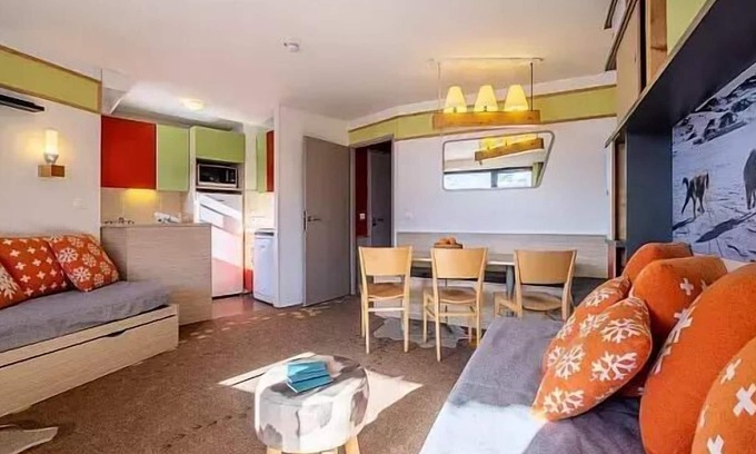 Avoriaz Apartment | Résidence Pierre & Vacances Electra *** - Apartment sleeps 7 - 1 bedroom + 1 sleeping area - Unobstructed mountain view