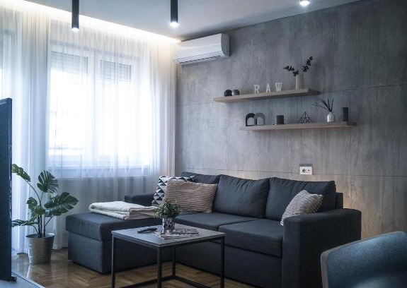 Subotica Apartment | Raw Industrial City Apartment