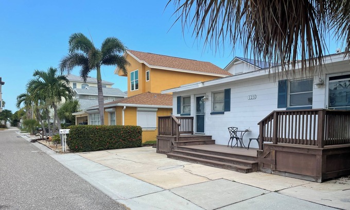 Redington Shores Cottage | Redington Escape Unit B - Just Steps from the Beach!