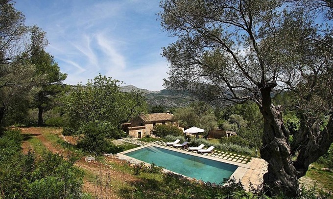 Pollensa Villa | Refurbished Country House, Private Spring Water Pool, Quiet Rural Area, Stunning Mountain Backdrop!