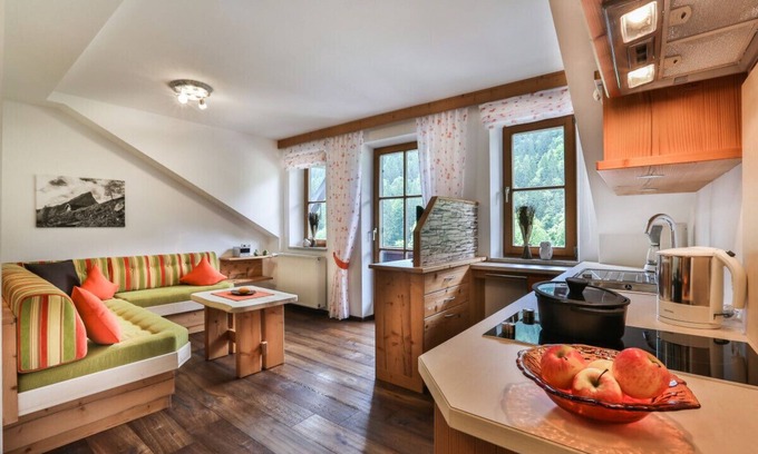 Ramsau Apartment | Reiteralpe - 2-zimmer-ferienwohnung, 2-3 Personen, Süd-u.westbalkon, 52 qm, Küche