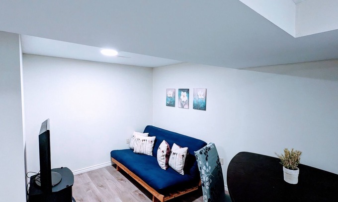 Stoney Creek Apartment | Relax as a family or on a Business trip, at this peaceful lower-level apartment.