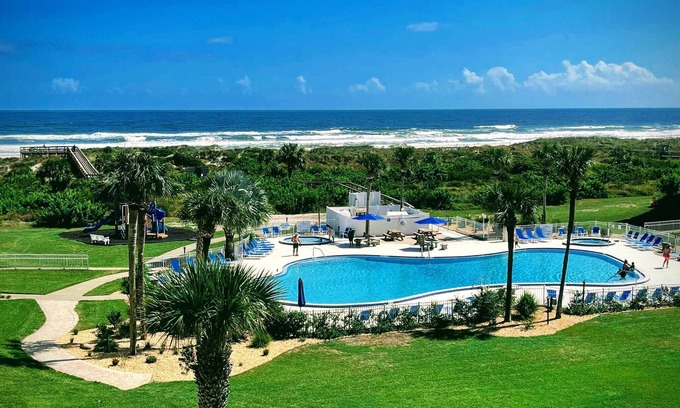 Butler Beach Condo | Relaxation Reef - Ocean Views, Heated Pool, Lovely Condo, Beach Access