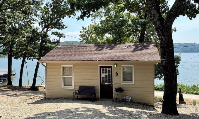 Boulder Point Cabin | Relaxing Lakefront Cabin + Dock & Pool. Pet-Friendly!