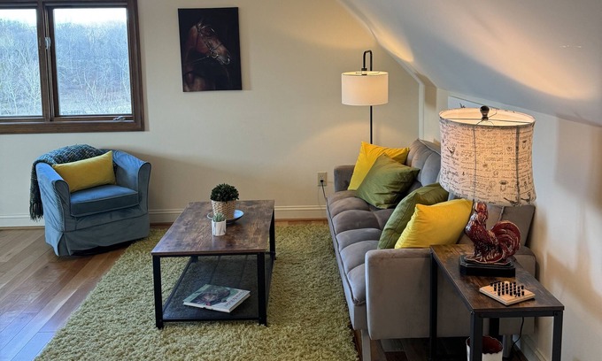 Rockbridge Baths Apartment | Relaxing retreat in absolutely gorgeous apartment in country estate