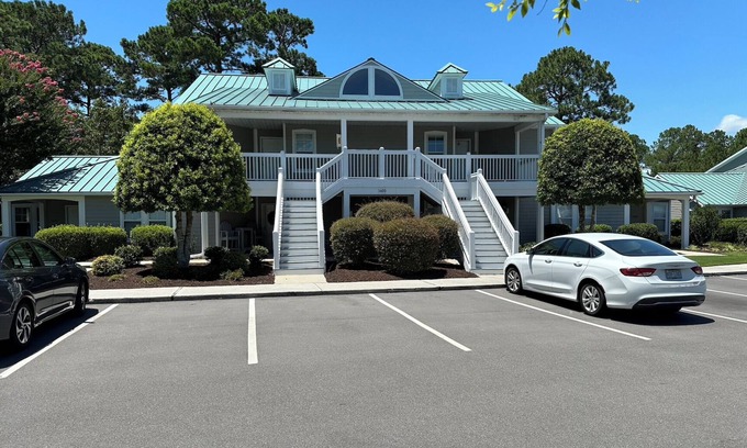Bolivia Condo | Relaxing Winding River 2bd condo near Holden Beach & Novant Brunswick Hospital