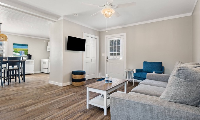 Winterport Cottage | Remodeled cottage with river views, propane firepit + wifi